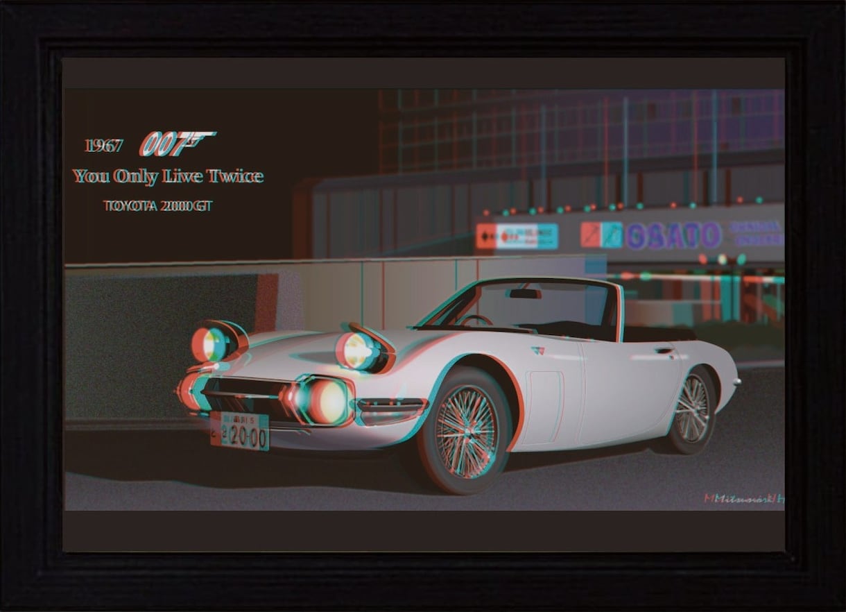 あなたの愛車を立体イラストとして描きます 元大手自動車企業のカーデザイナーが愛車を立体イラストに! イメージ4