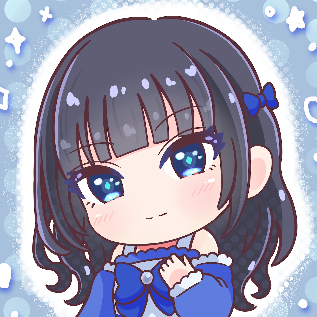ちびキャラ・デフォルメイラスト描きます アイコンや推し活に◎やさしいデフォルメイラスト イメージ2