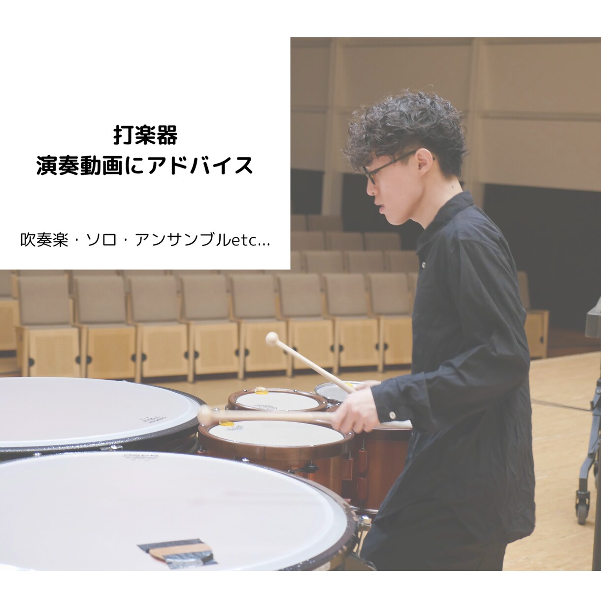 演奏動画にアドバイスします ソロやアンサンブル、合奏の演奏をより良いものに！ イメージ1