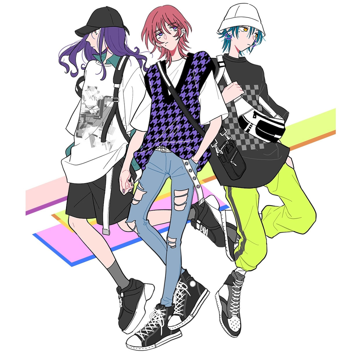 イラスト全般制作承ります アイコン/ヘッダー/MV/グッズ/表紙/幅広く対応いたします イメージ2