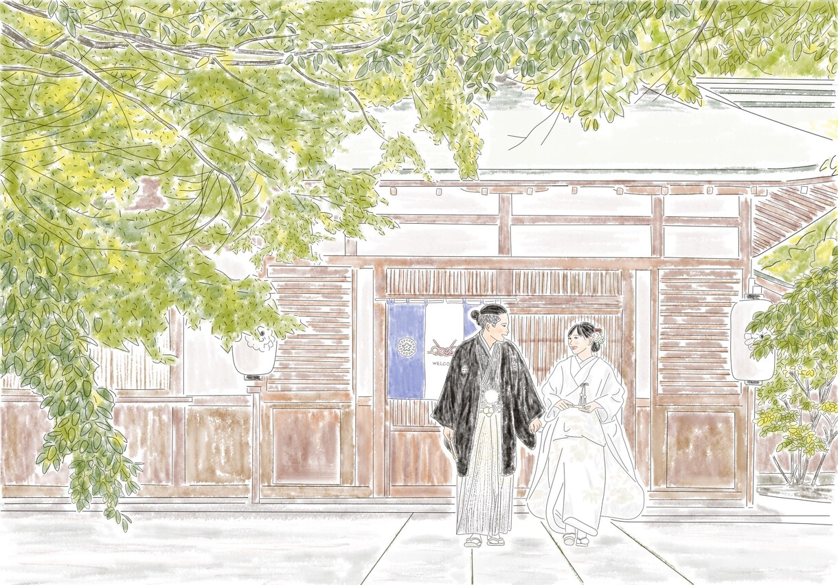 お写真を元に似顔絵を描きます お写真を元に優しい雰囲気の似顔絵を作成します。 イメージ3