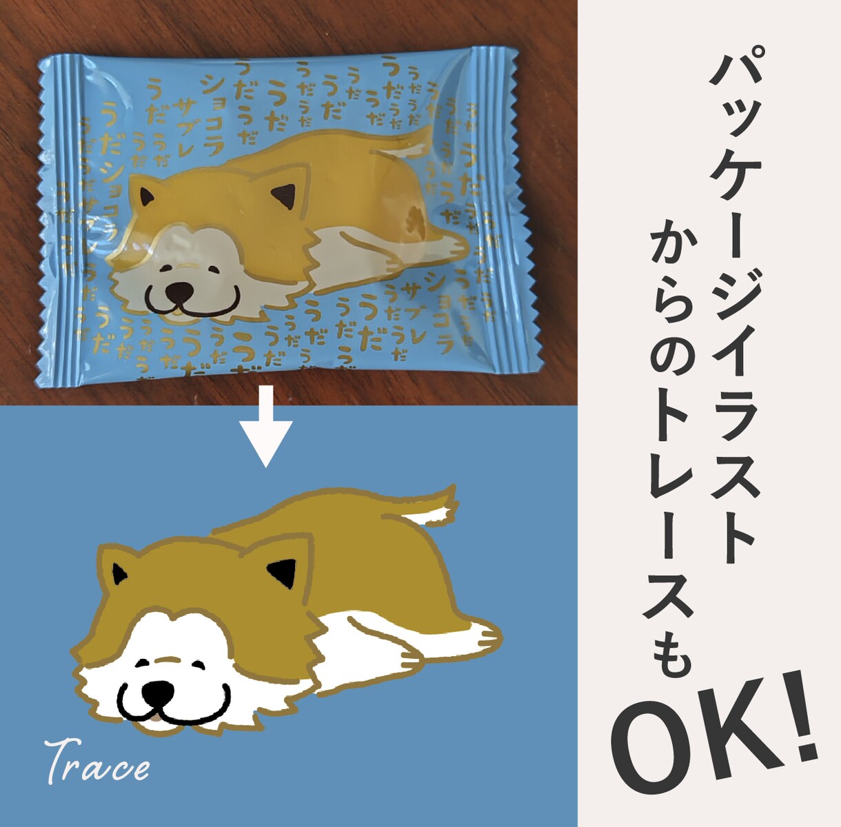 画像をトレース・データ化します 迅速丁寧に対応！ご利用に迷ったらまずはご相談ください イメージ3