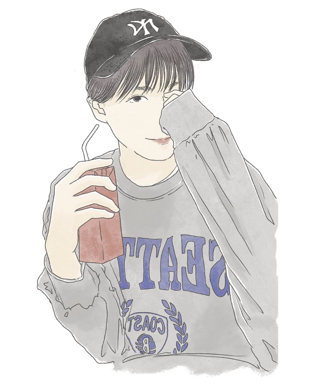 色気を活かしたイラスト、描きます あなたの“好きな人”、描かせてください。 イメージ7