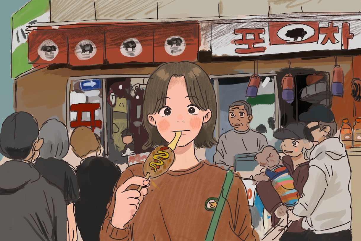 歌ってみた、一枚絵など描きます あたたかなイラストで一枚絵を作成します。 イメージ1