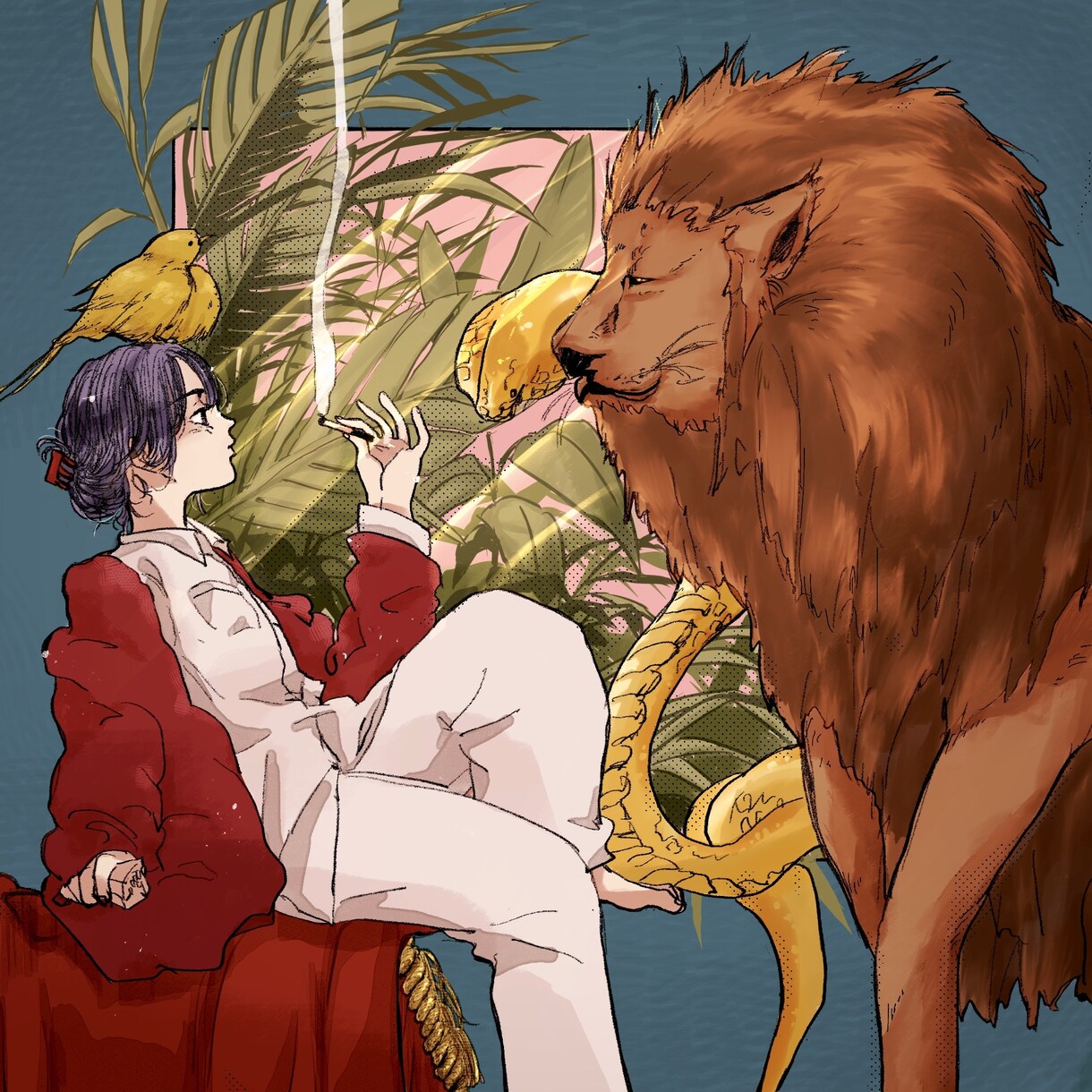 イメージに合った絵柄の雰囲気あるイラストを描きます 商用利用可。背景小物の描き込み含みます。 イメージ1