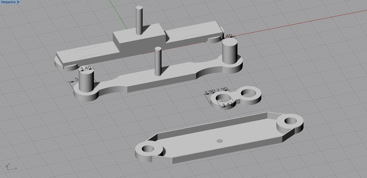 3Ｄ建築モデリング、ライノセラス、お手伝いします 簡単なレンダリング作業は無料！ イメージ3