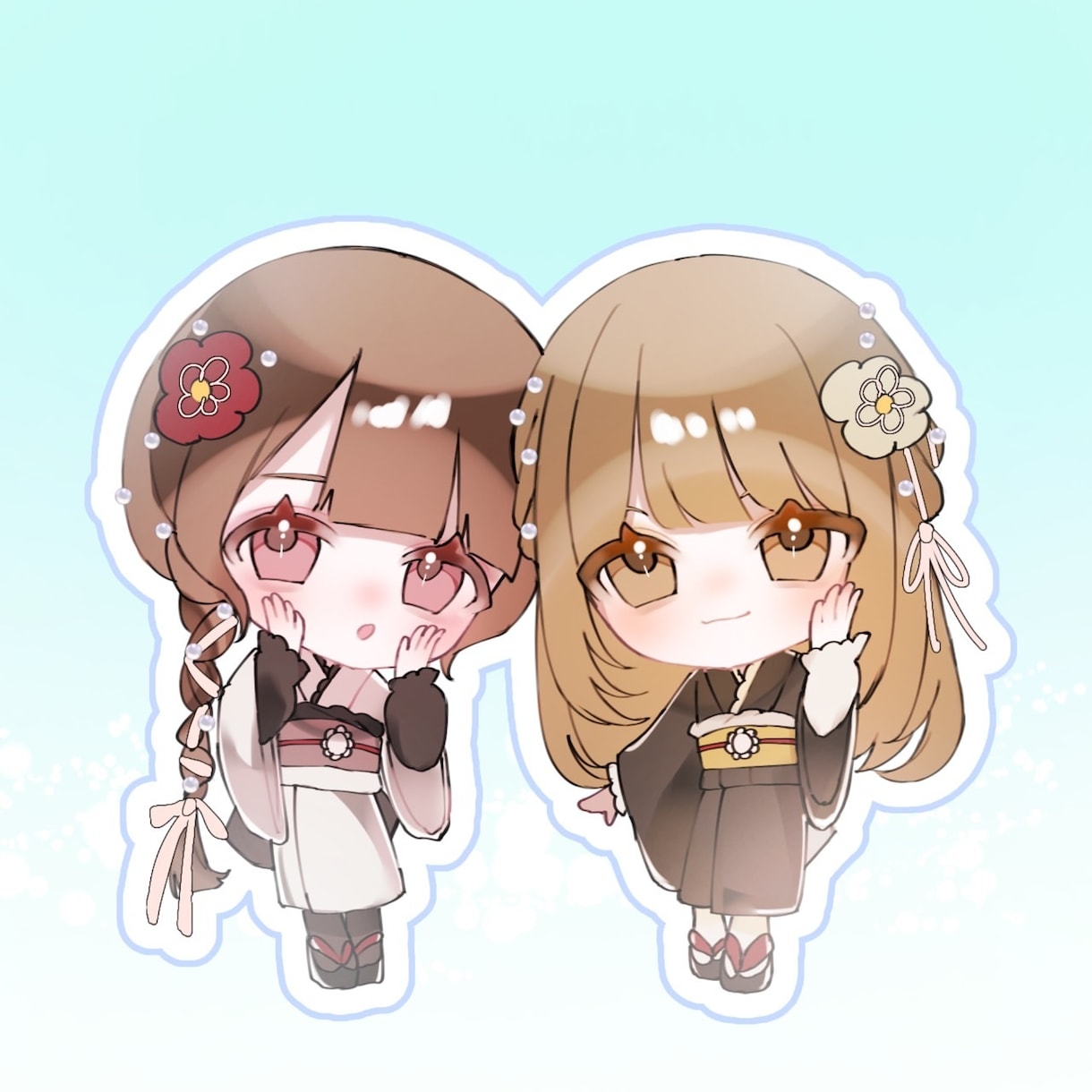 簡易：素敵なイラストお届けします 女の子が得意です！幼女顔〜大人顔までかけます！ イメージ4