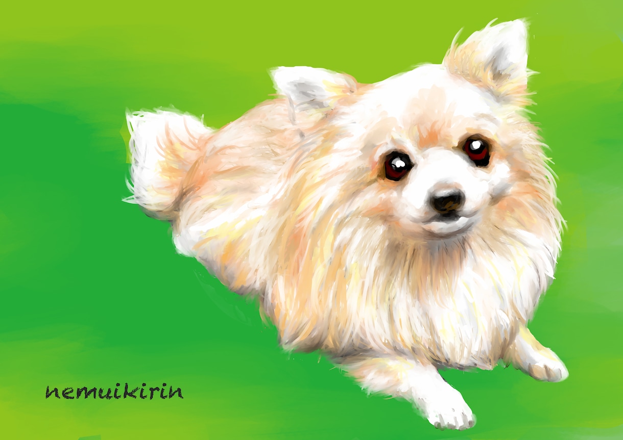 愛犬のイラスト描きます ＜個人・商用可＞リアル可愛い、グッズにしやすいイラストです イメージ5