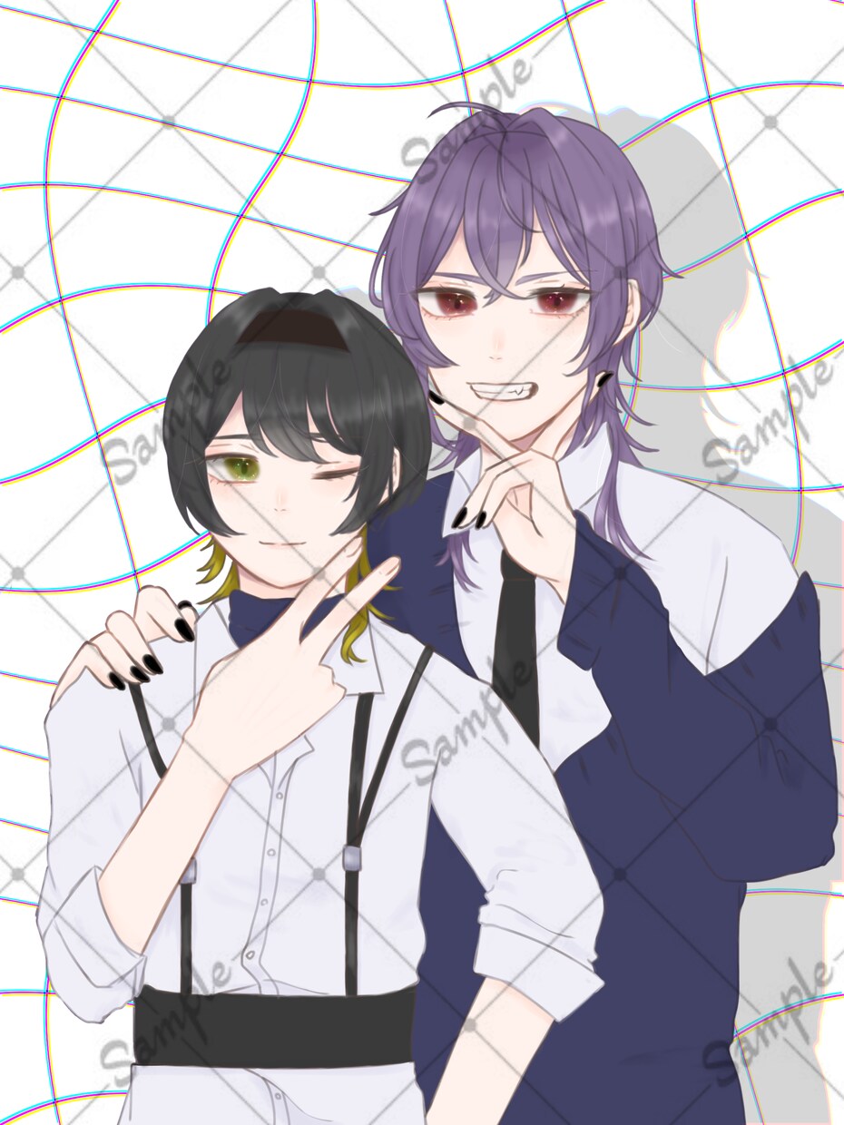 夢絵やSNS用アイコンなどを描きます かわいいふんわりとした絵が得意です イメージ2