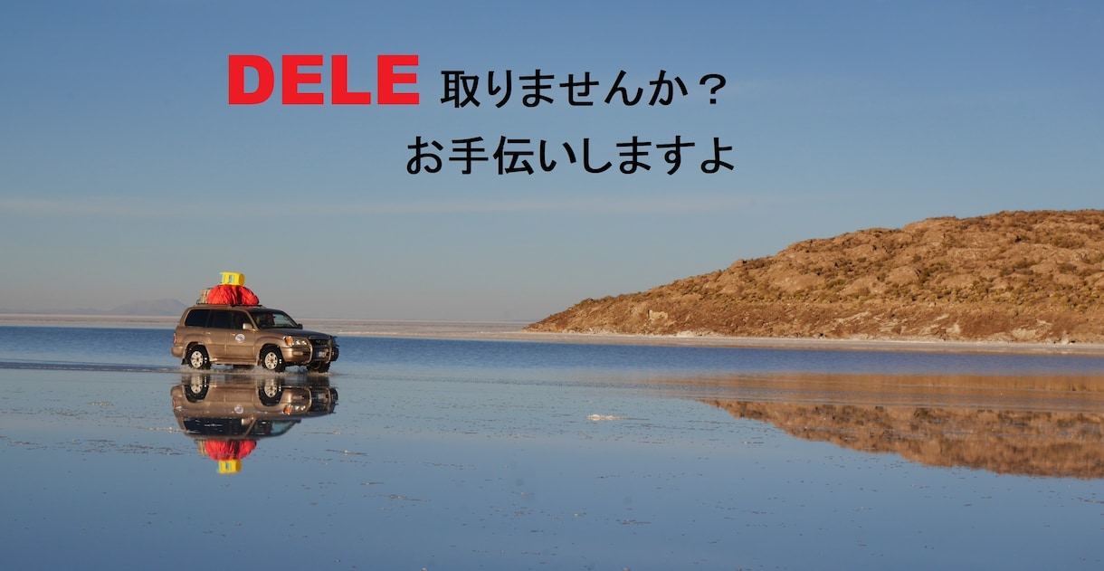 DELE取得をお手伝いします スペイン語のプロがDELE取得を徹底的にサポートします。 イメージ1