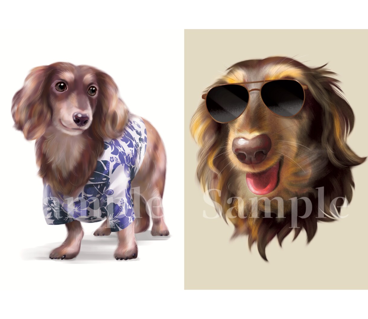 リアルなタッチでペット・動物の似顔絵を描きます ★印刷対応可能！★暖かな気持ちになる素敵なイラストをお届け イメージ7