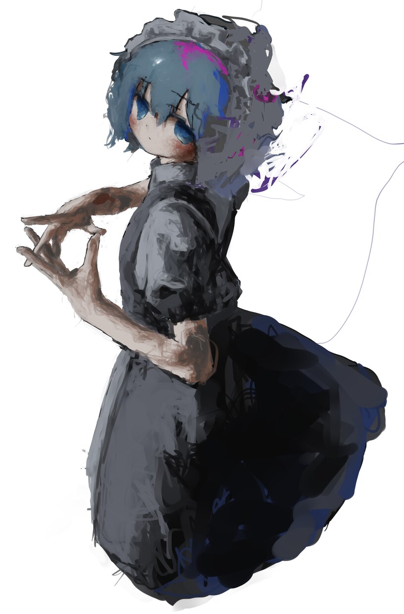 厚塗りでイラスト描きます 暗い作風での厚塗りが得意です！ イメージ1