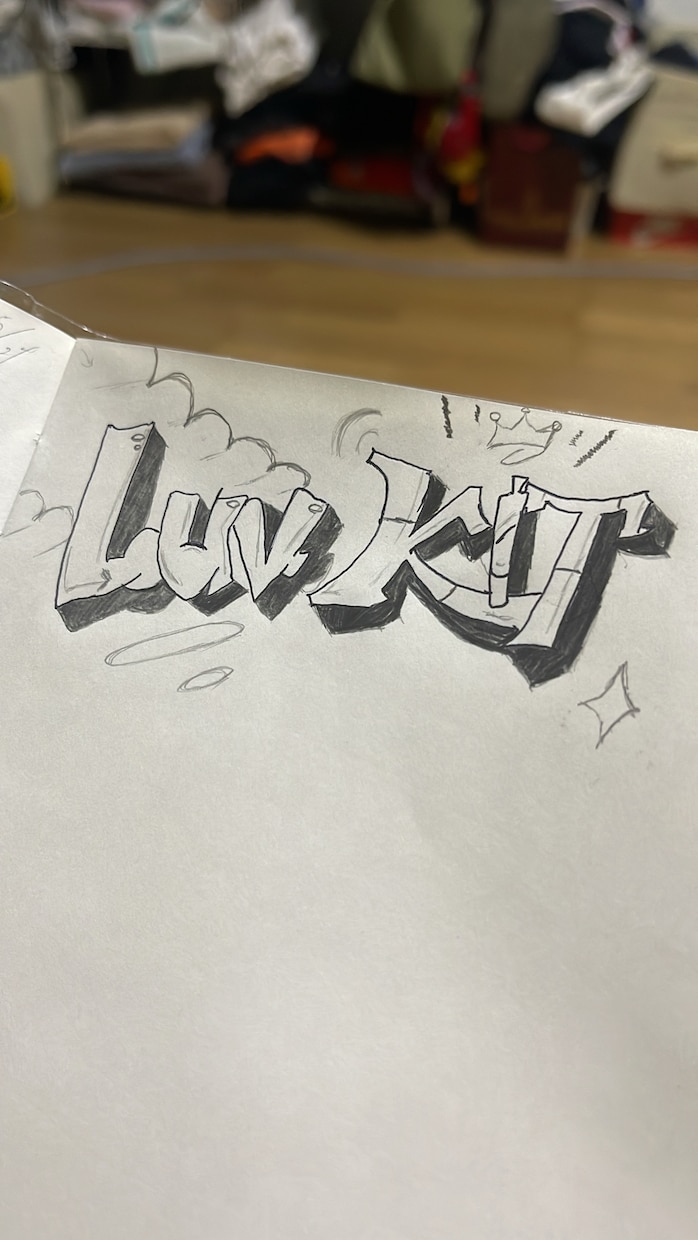 手描きGraffitiアートアパレル描きます 一点物！ツインマーカーキャラ・文字OK! イメージ5