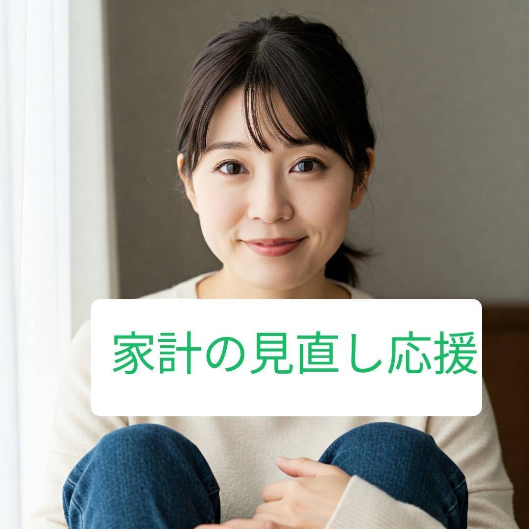 家計のムダ削ぎ落とします もったいないをゆとりへ　生活を豊かに イメージ1