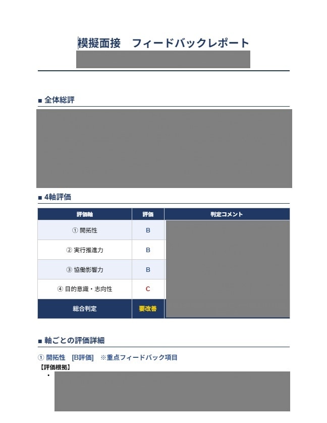現役採用担当が就活面接練習をサポートします 採用担当が実際にする質問を本番同様に出題｜理系/文系/院生 イメージ2