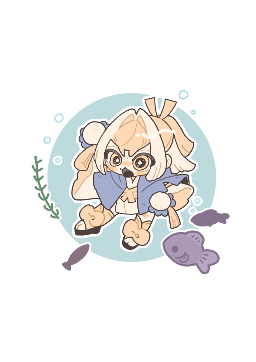 可愛いちびキャラがアイコンにぴったりだと思います もちもちの可愛いSDをお求めの方必見！ イメージ1