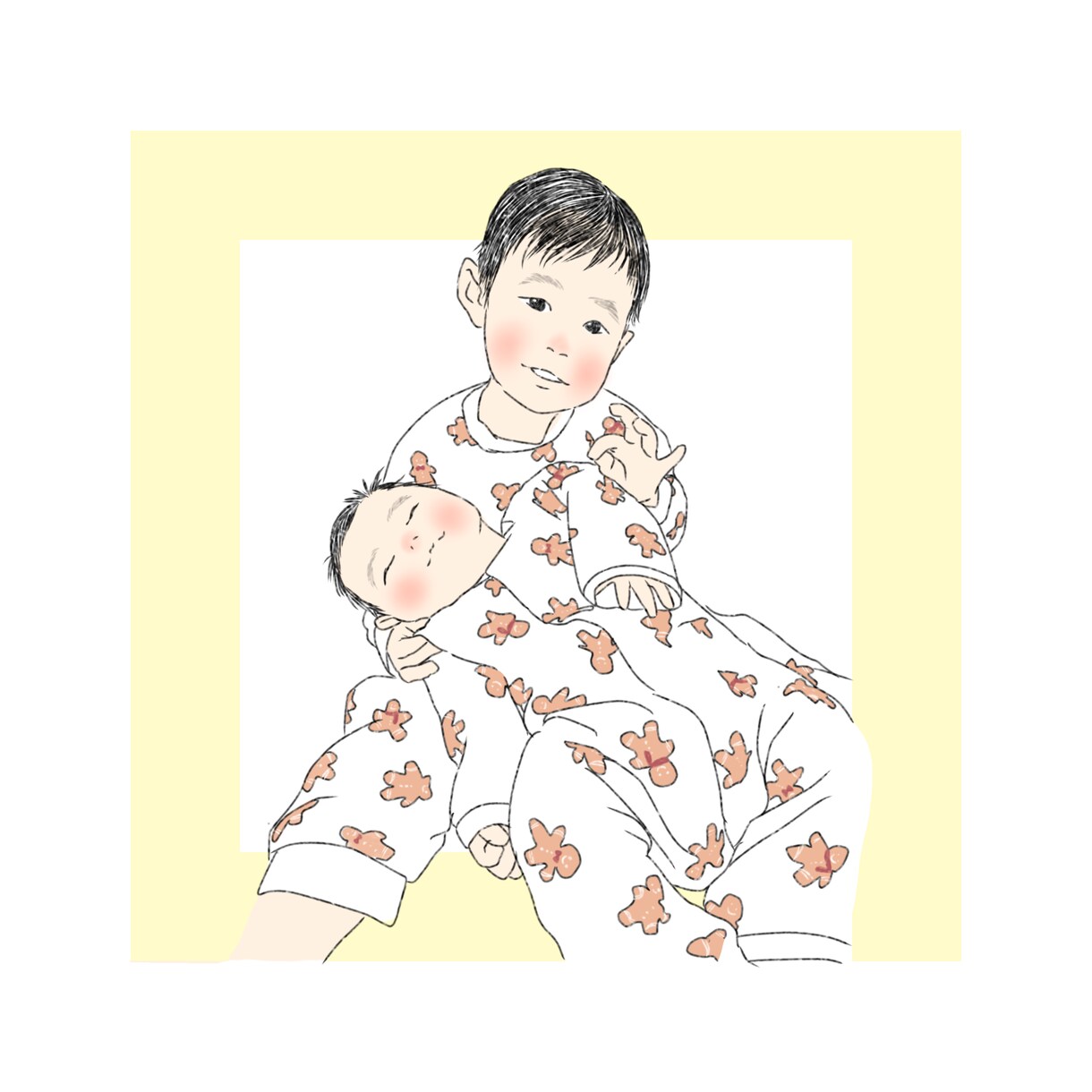 お写真をトレースして素敵な線画のイラストにします シンプルでおしゃれなイラストやアイコンが欲しい方におすすめ イメージ6