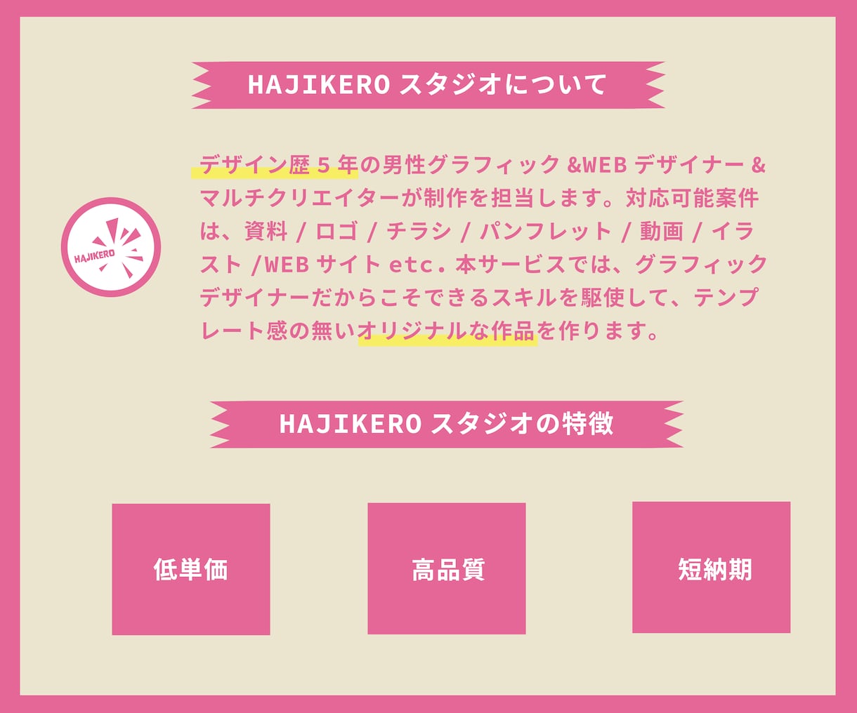 オリジナルデザインを用いたHPを作ります WEBデザイン歴5年のWEBデザイナーが制作します イメージ2