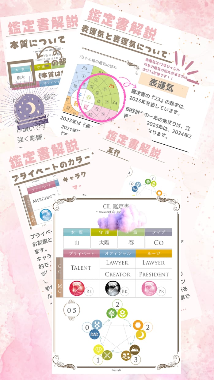 ご自身、お相手様、お子様の魂の性格、鑑定します 自分探し、子供や気になるお相手の取説に！運気の流れもカバー イメージ1