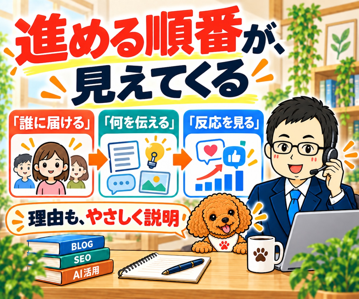 X集客・AI自動投稿の悩みを電話で整理します プロフィール・投稿企画・運用設計を目的に合わせて相談 イメージ3