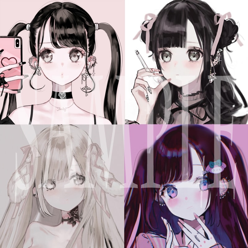 sns用アイコン制作いたします ୨୧┈┈┈┈┈┈┈┈┈┈┈┈┈┈┈┈┈୨୧ イメージ2