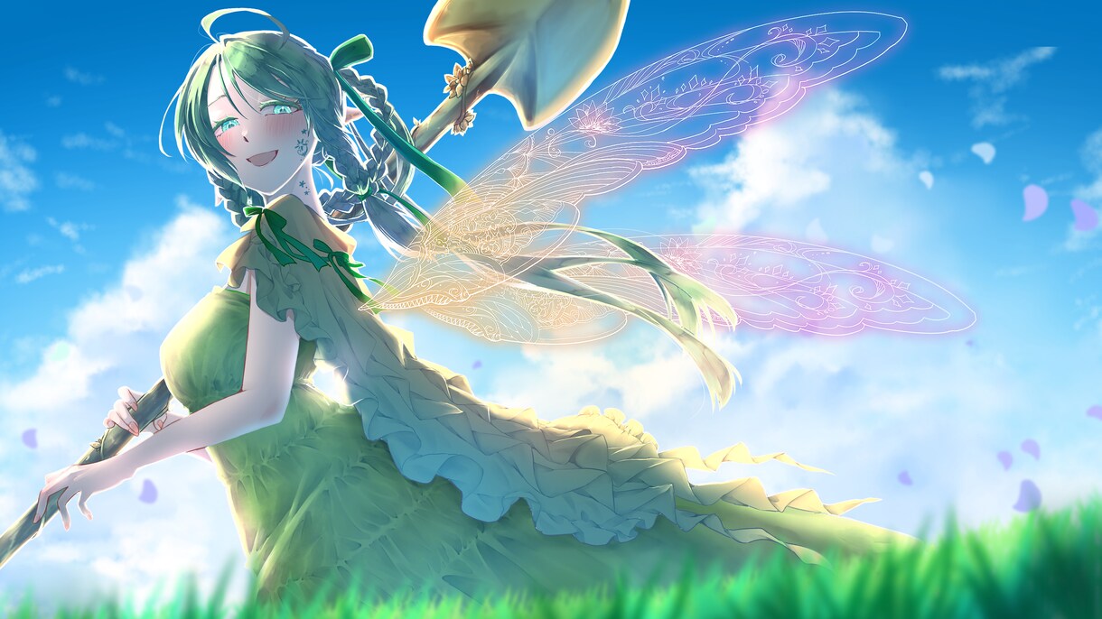 イラスト全般描きます 彩度高め、ファンタジーな雰囲気が得意です。 イメージ2