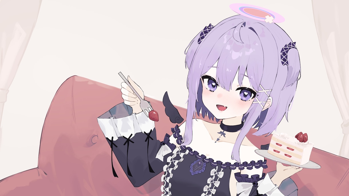 Vtuver様向け！ファンが増えるイラスト描きます 商用利用・著作権譲渡可能です！ イメージ2