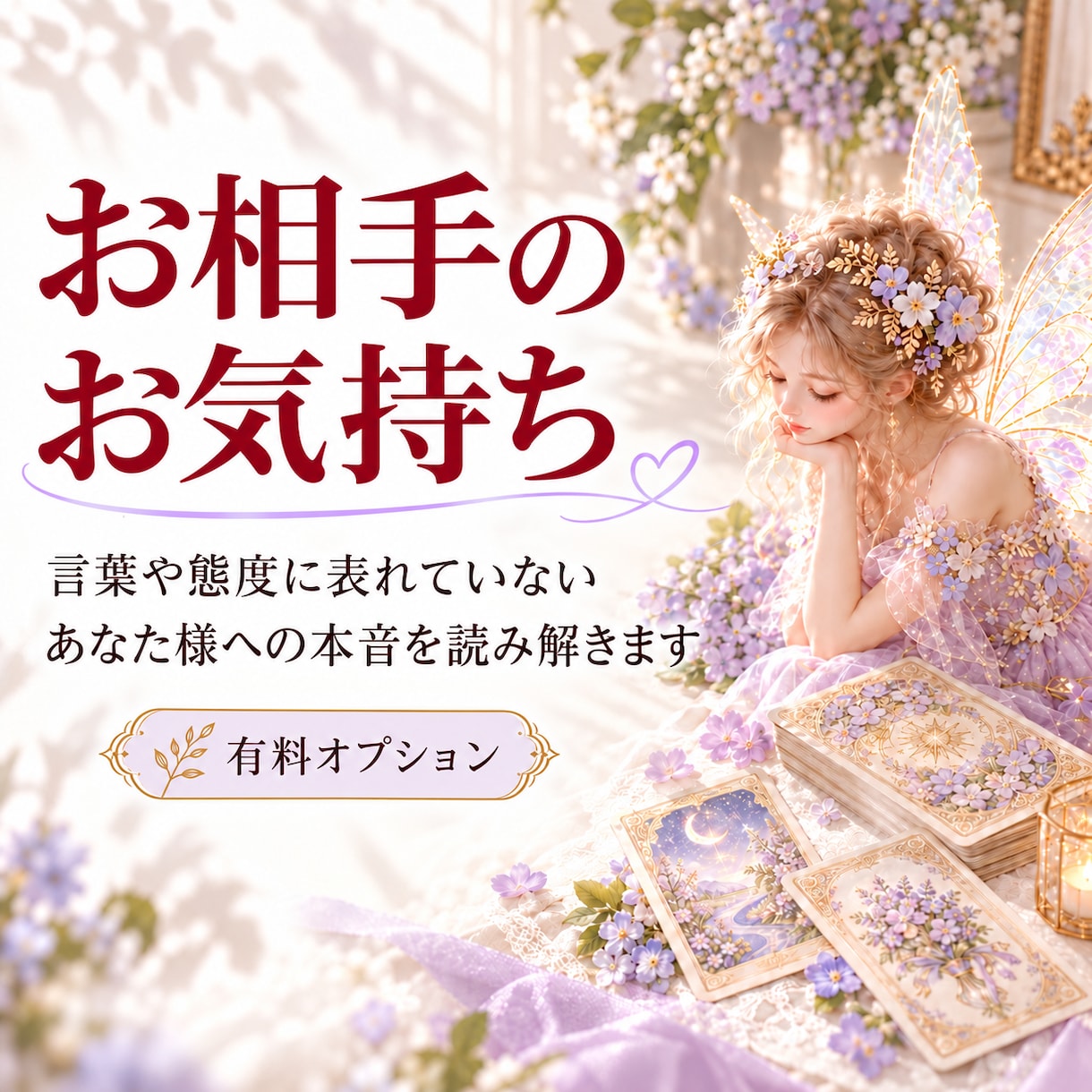 お二人が出逢った意味、今の関係・想いをお伝えします 出逢いに込められた意味と、今のご縁を読み解きます イメージ7