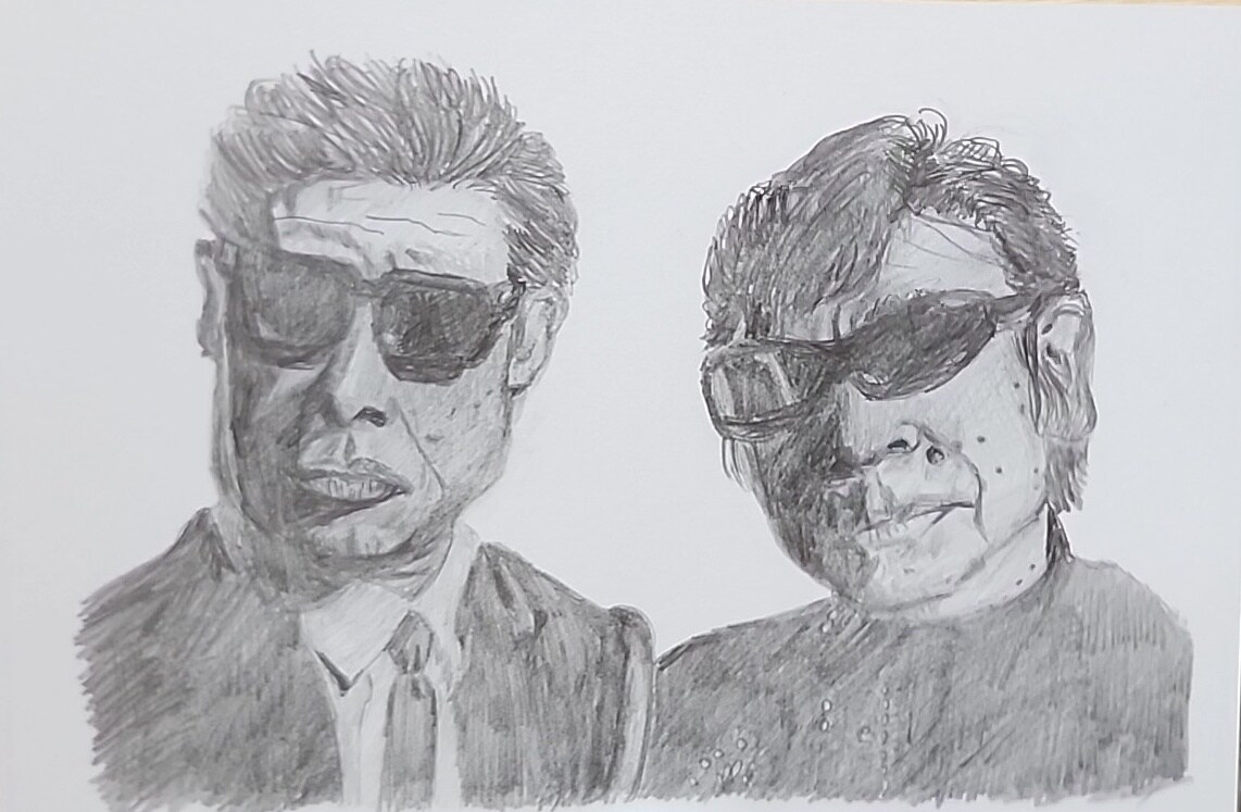 鉛筆で、似顔絵を描きます リアルな、ペットや、人物の鉛筆似顔絵。 イメージ5