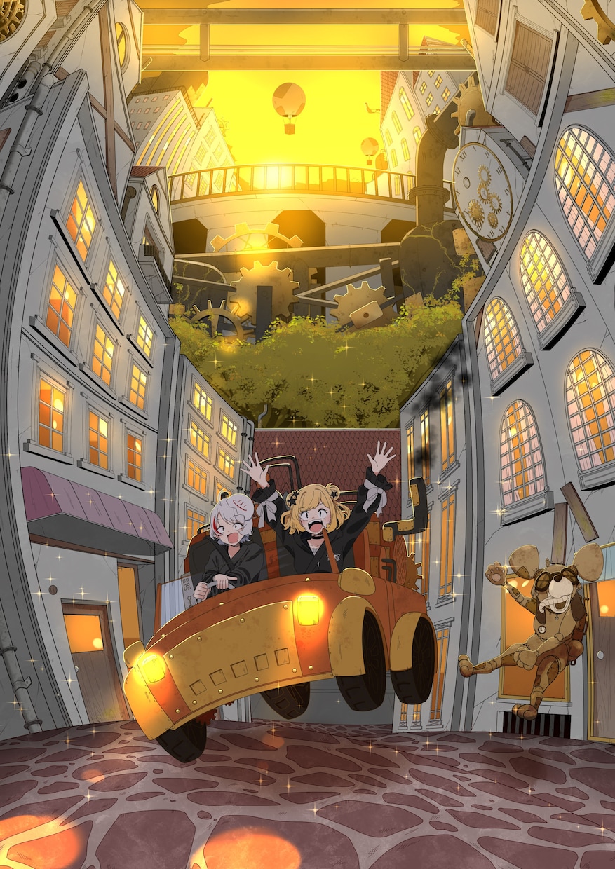 目パチ口パクモデリングを行った一枚絵描きます 配信者様などの配信画面にぜひ。 イメージ1