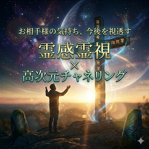 霊感霊視でチャネリング、あの人の気持ち、今後視ます ✨ご希望でヒーリングorあなたの想いを届ける施術できます✨ イメージ1