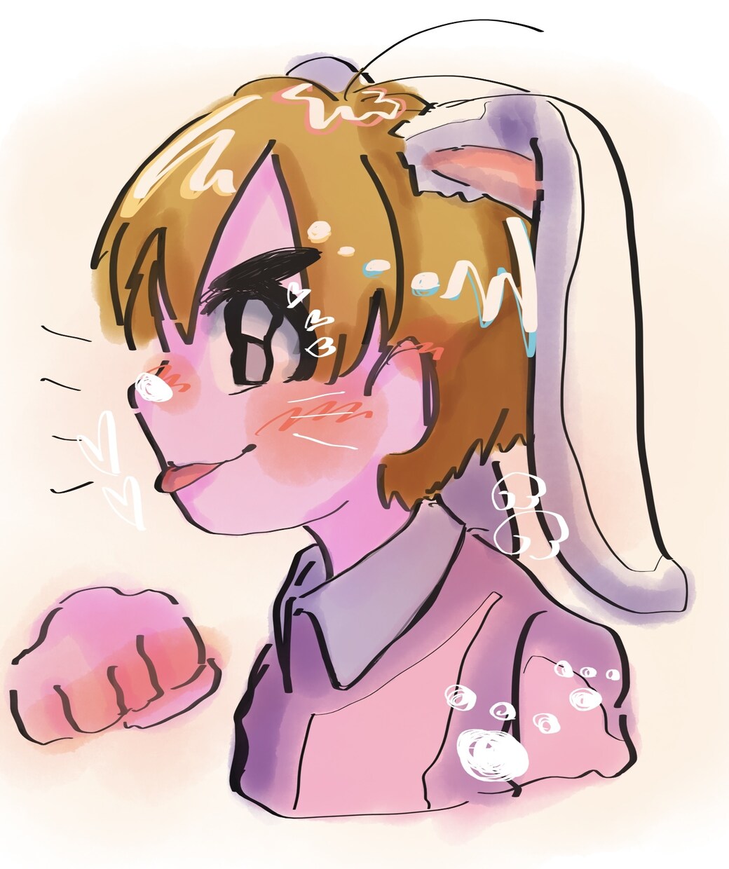 あなただけのアイコンをお描きします レトロな絵柄、90年代・80年代の絵柄が好きな方へ イメージ1