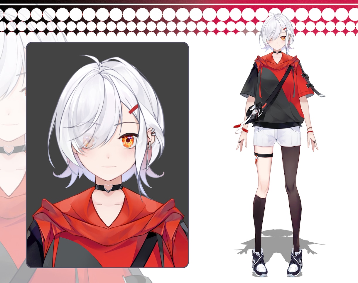 オリジナル＆高品質Live2dモデルを制作します コスパ抜群！あなたがなりたいVtuberを全力サポートします イメージ4