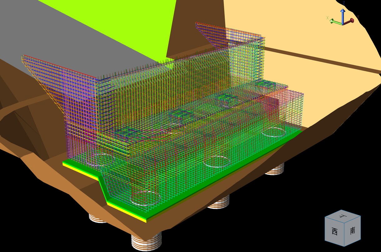土木工事に必要な3Dモデル・データ作成を承ります ICT 土木3Dモデル作成｜CAD・点群・ドローン対応 イメージ5