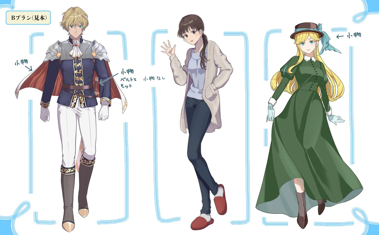 商用利用(個人範囲)無料！ 立ち絵製作します 女の子が得意！あなたのキャライメージを大切に製作します！ イメージ5