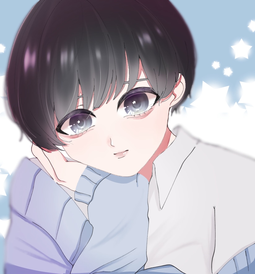最短翌日完成SNSのアイコン等をお描きします アイコンの他にも夢絵やサムネイル等も受け付けております！ イメージ2