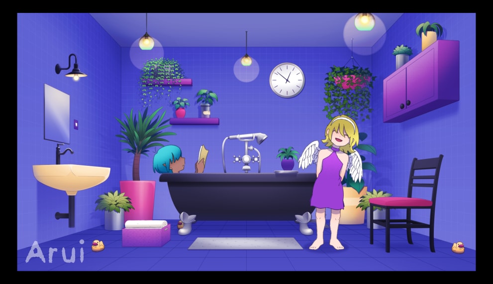 ループアニメ/歌みた/ボカロMVなど制作します 絵本のような暖かみのあるイラスト・アニメ動画を一括で制作！ イメージ4