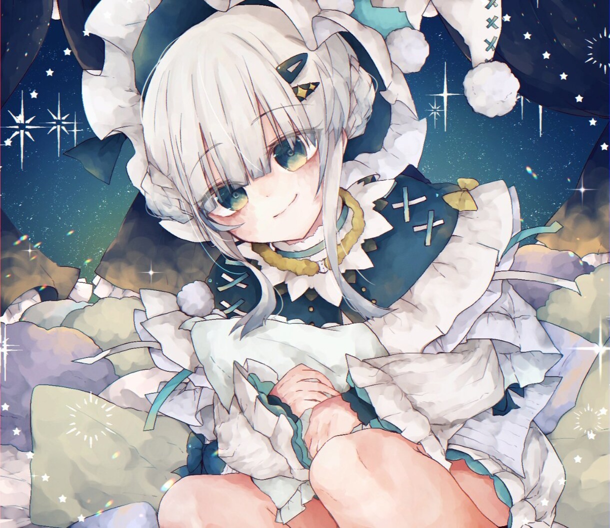 二次利用、商業利用可能のイラスト制作致します キラキラで華やかな雰囲気のあるイラストを仕上げます！ イメージ7
