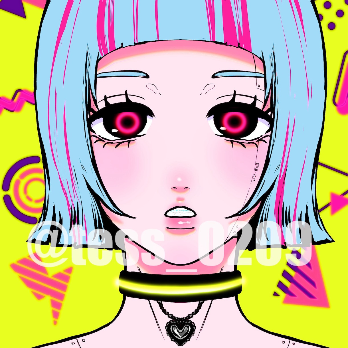 値下げ‼︎エモかわ！目を惹くアイコン描きます あっ！目を惹くアイコンにしませんか？★ イメージ8