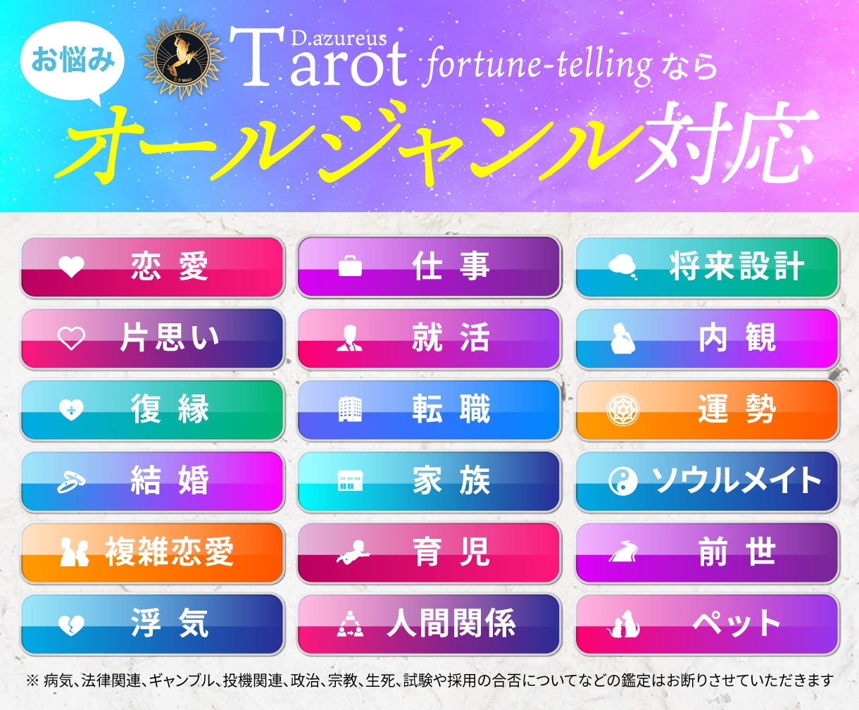 本日中納品 | お悩み1件を最短タロット鑑定します 【不定期開催】恋愛/仕事/金運などのご質問1件をお急ぎの方に イメージ5