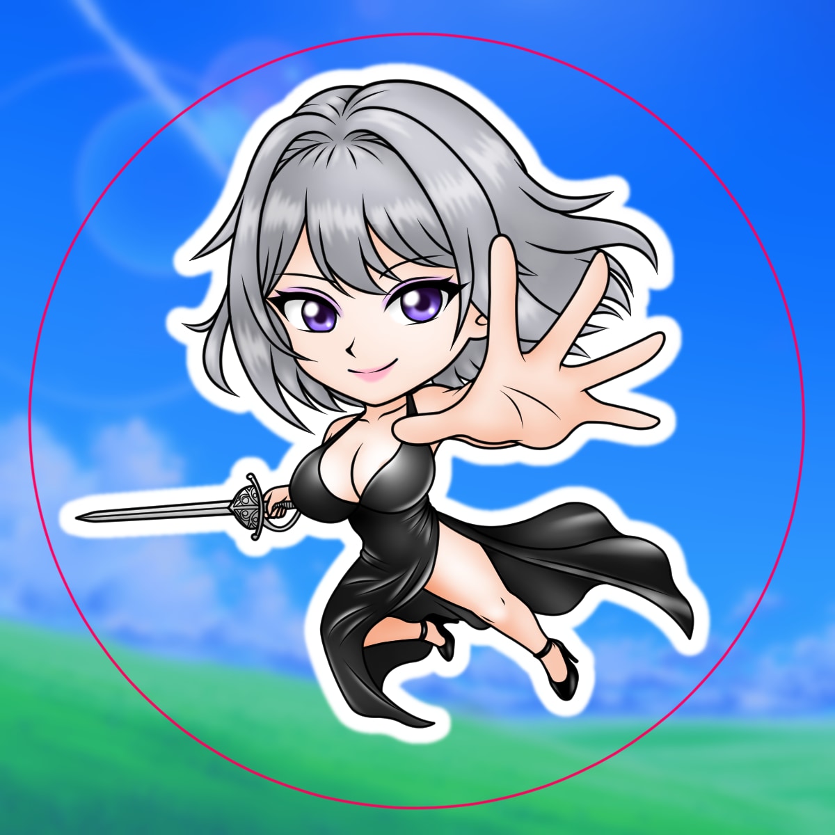 可愛いSNS・VTuberアイコン作成します 親しみやすいちびキャラをお届けします☆全身・顔アップ対応 イメージ5