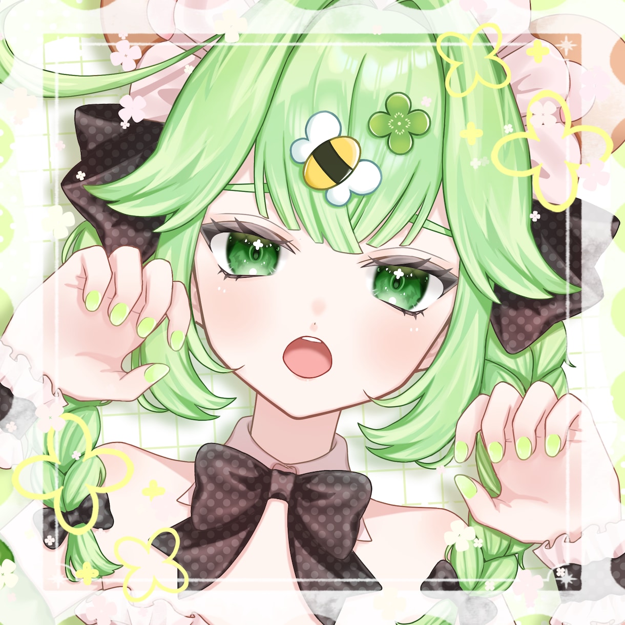 IRIAM,VTuber,Live2D立ち絵描ます ゲーム/パーツ分け/サムネイル/アイコン/動画配信など イメージ3