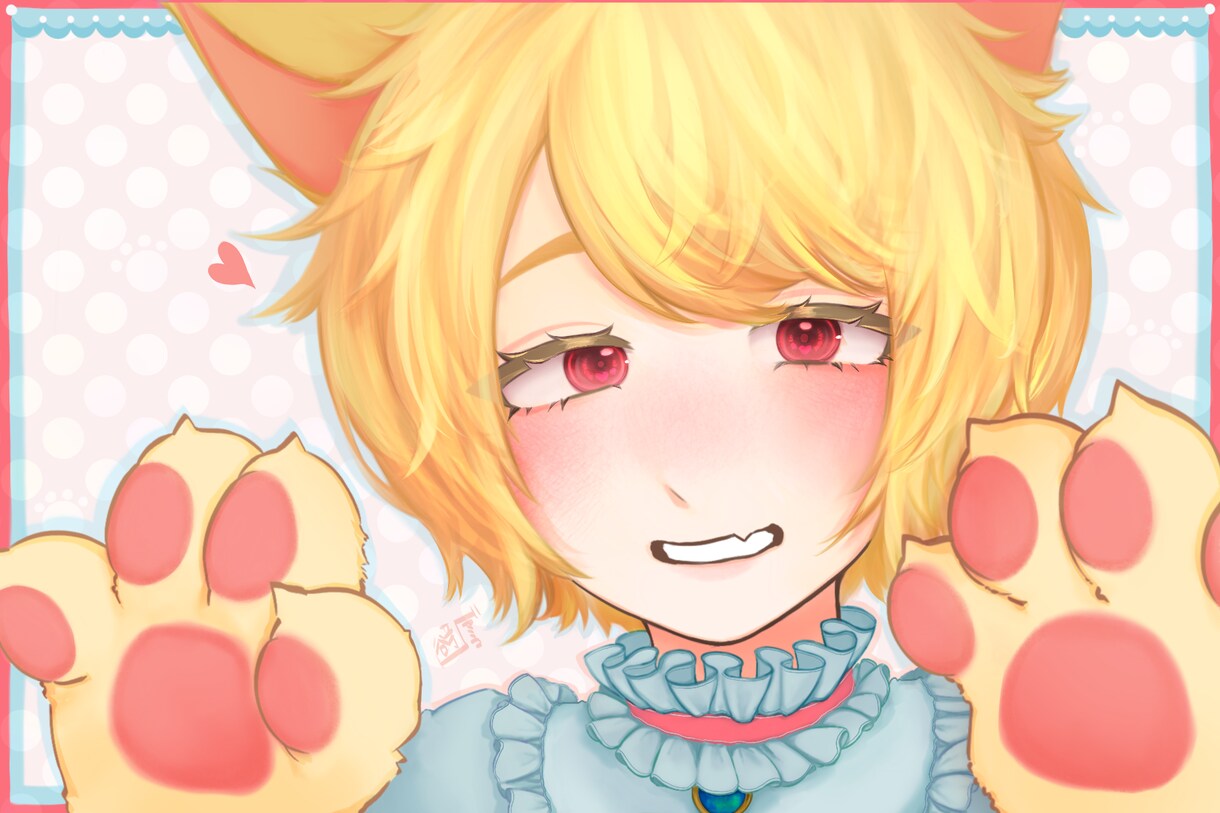 クオリティそのまま最安値で可愛いイラスト描きます 女の子から男の子、人外娘(ムシ、ドラゴン、ケモノ)など!! イメージ6