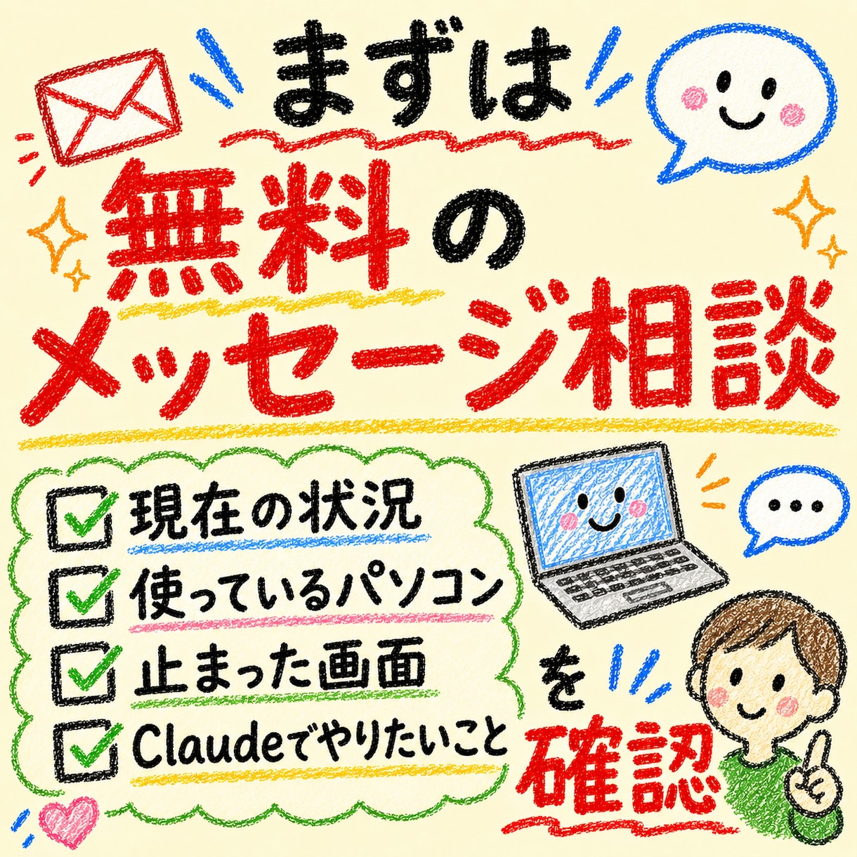 初心者可！Claude導入を通話サポートます claude導入から活用構想まで相談できます イメージ9