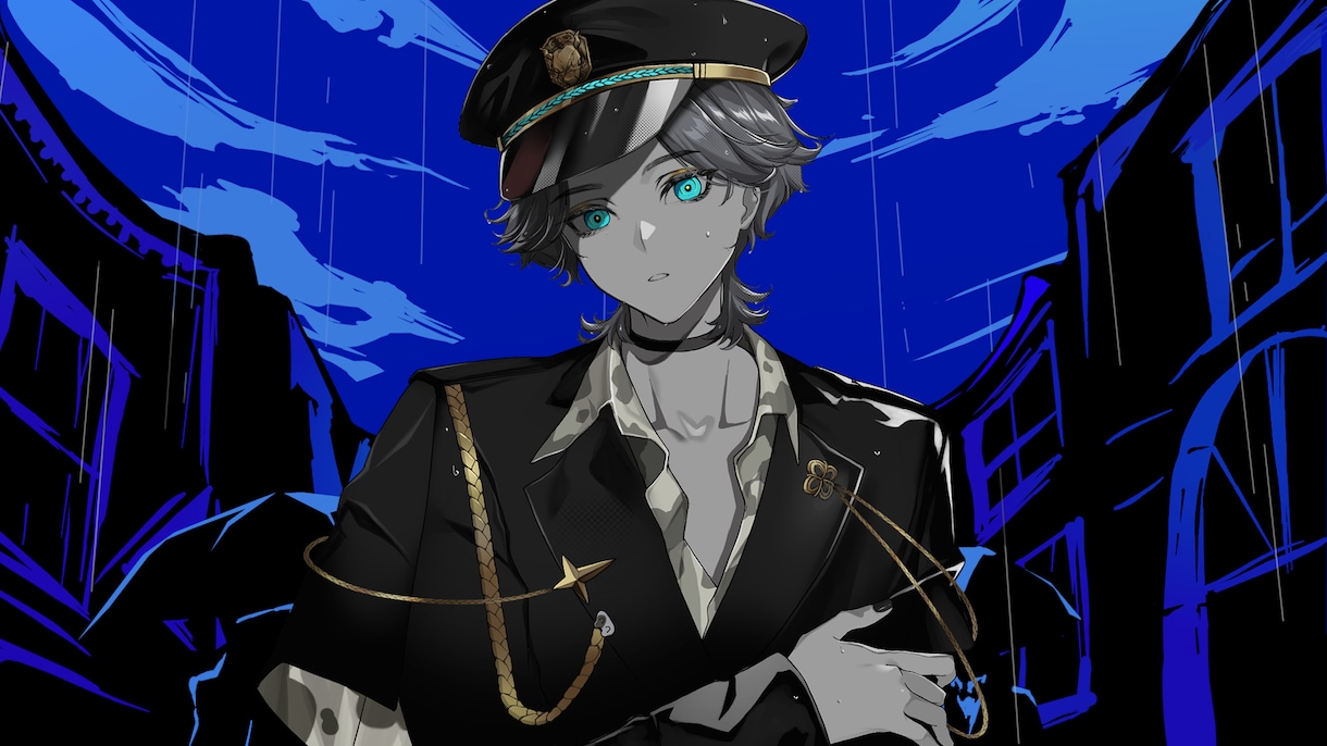 イラコン受賞歴あり！イラスト制作します ボカロ等のMVに必要なキャラクター素材や1枚絵を描きます イメージ2