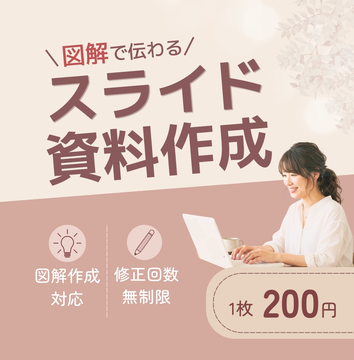 図解で伝わりやすいスライド資料作成します 丁寧に整え、シンプルに分かりやすい資料に仕上げます イメージ1