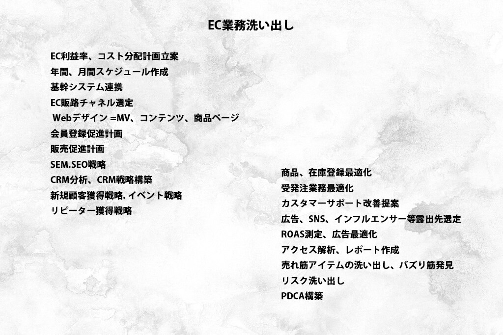 EC運営のスピードコンサルティングを実施します 楽天やヤフーのモールや自社サイトのアクセス解析、デザインも イメージ1