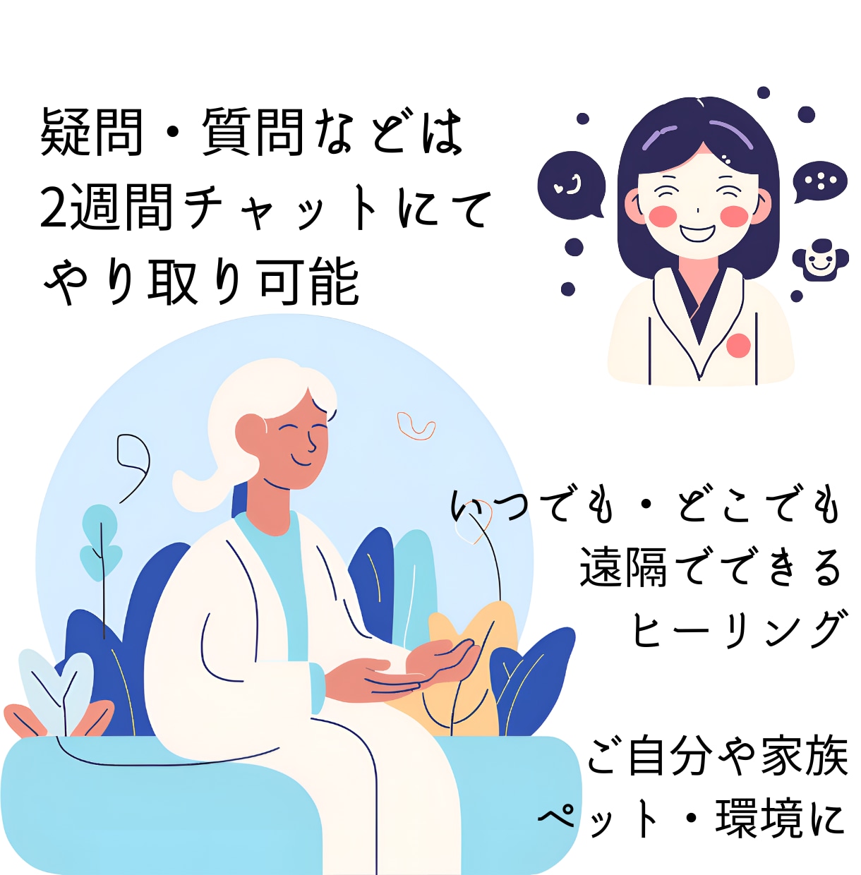 才能不要＊光情報ヒーリング伝授をします 伝授を受けた方へ活用方法などの2週間チャットサポートあり イメージ2