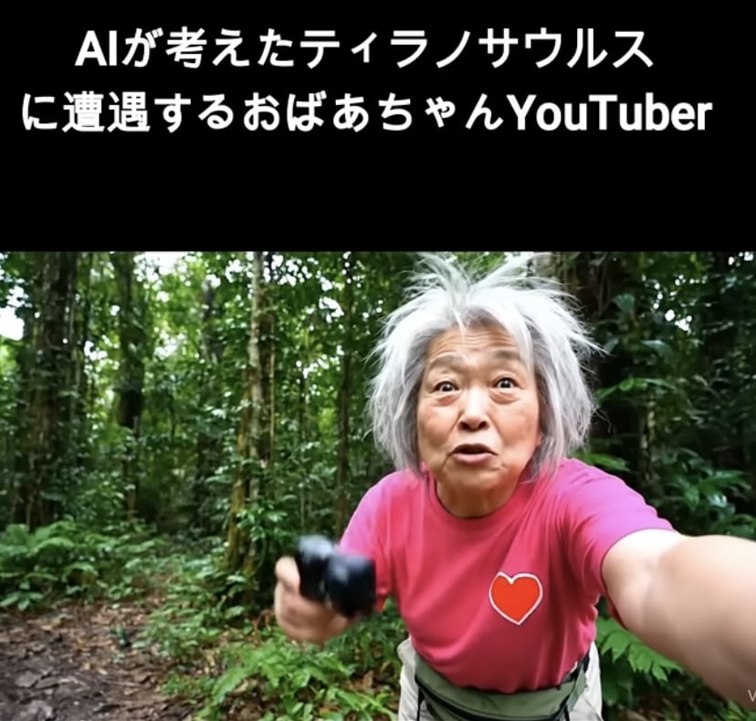 今話題のお婆ちゃんYouTuberなどを生成します 今年から一気にバズったAI動画生成します！ イメージ1