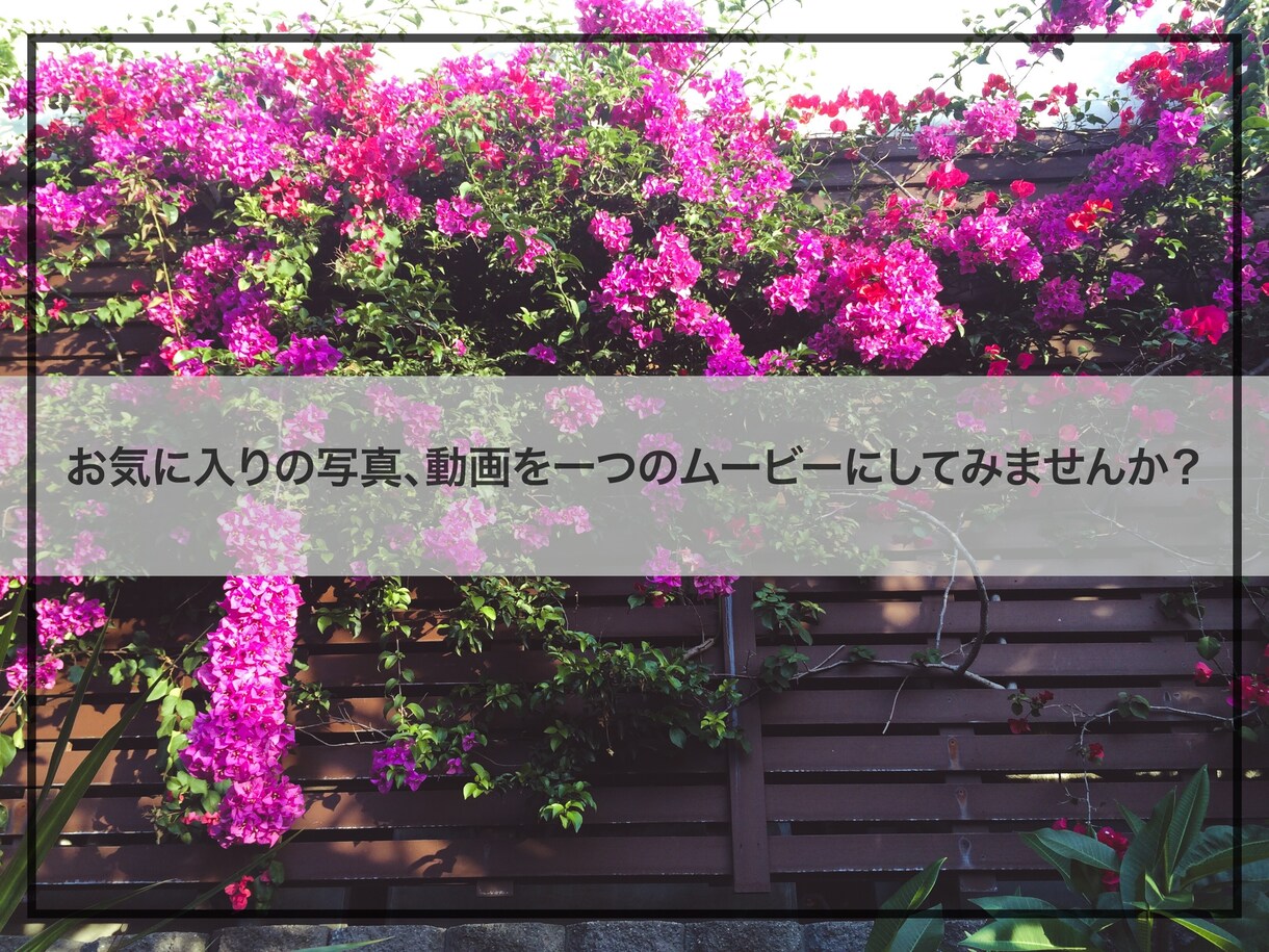 あなたの思い出作りやプレゼント作りをお手伝いします 子供の成長記録やウェディングフォト、大切な人へプレゼントにも イメージ1